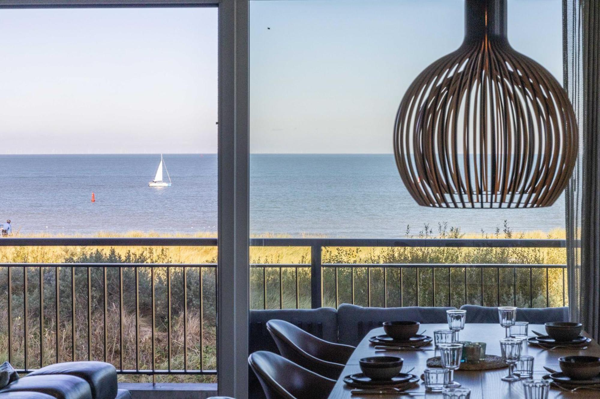 The Bay Luxurious Full Sea View Leilighet Cadzand Eksteriør bilde