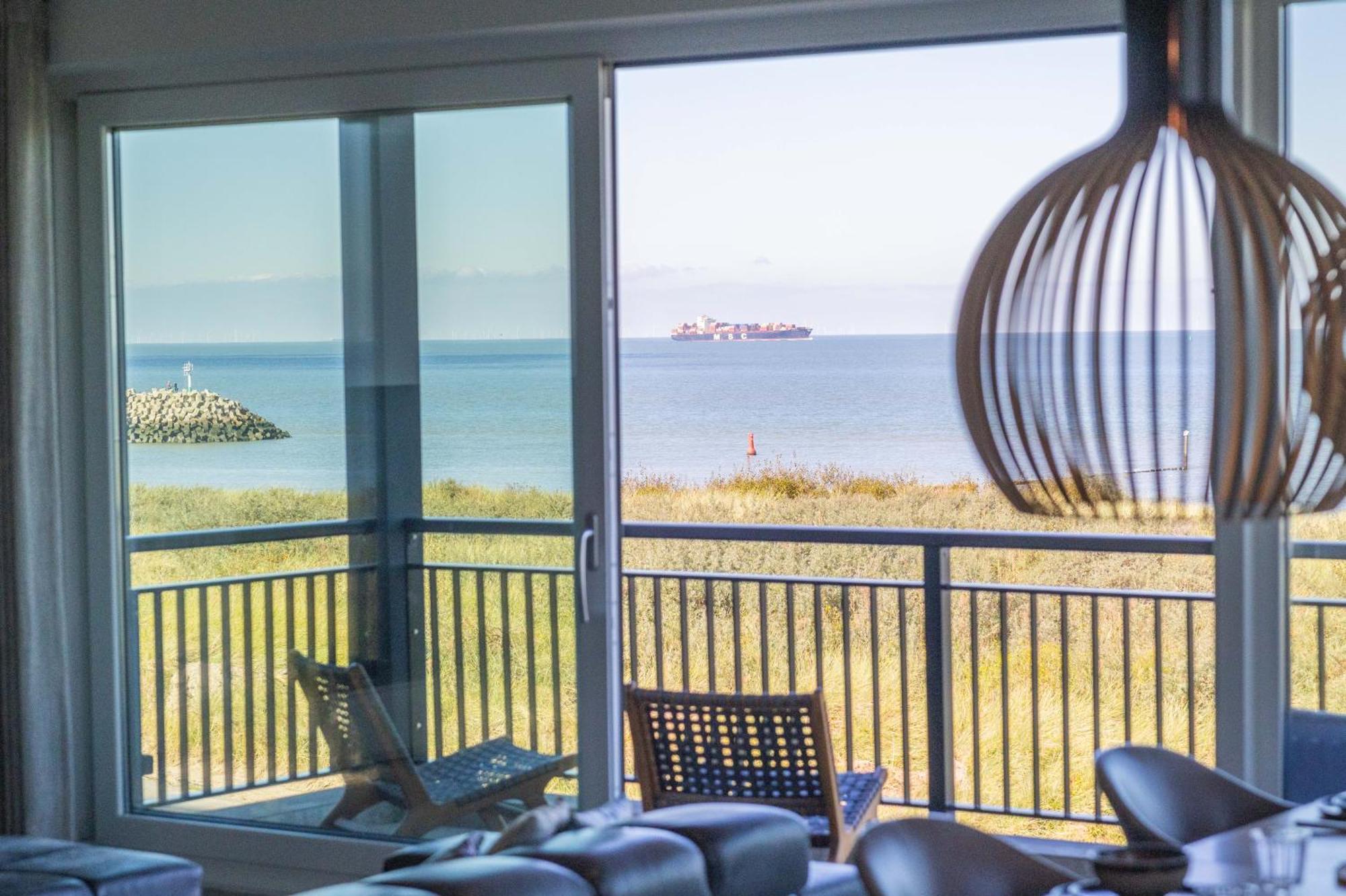 The Bay Luxurious Full Sea View Leilighet Cadzand Eksteriør bilde